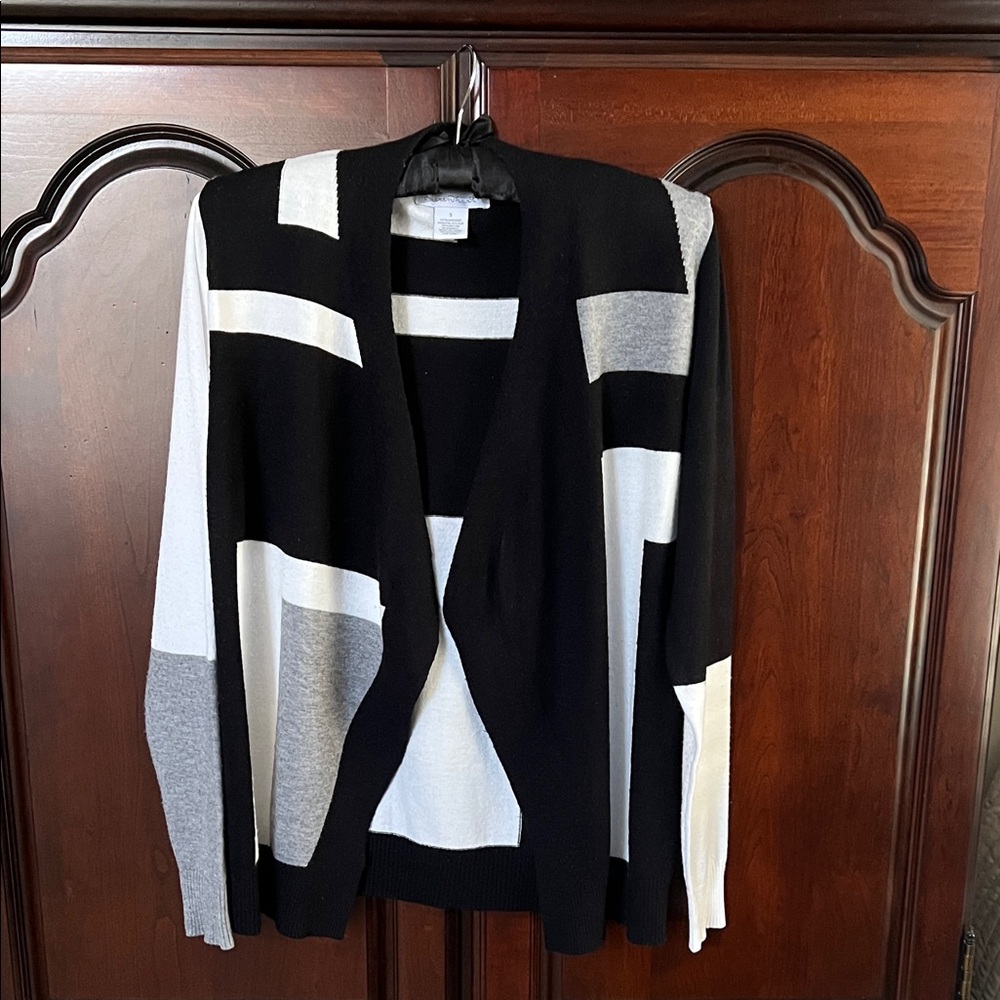 KEREN Hart Color Block Women's Cardigan